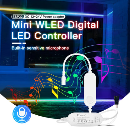 WLED ESP32 Mini LED Controller DC12-24V