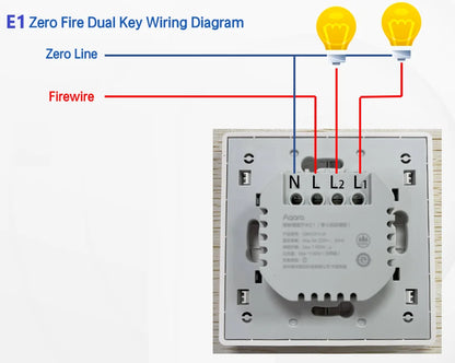 Zigbee 3.0 Wall Switch E1