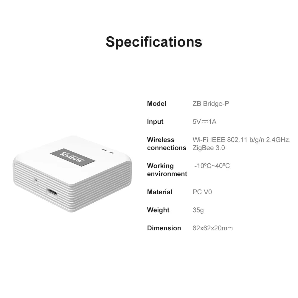 ZBBridge-P Pro Zigbee Bridge