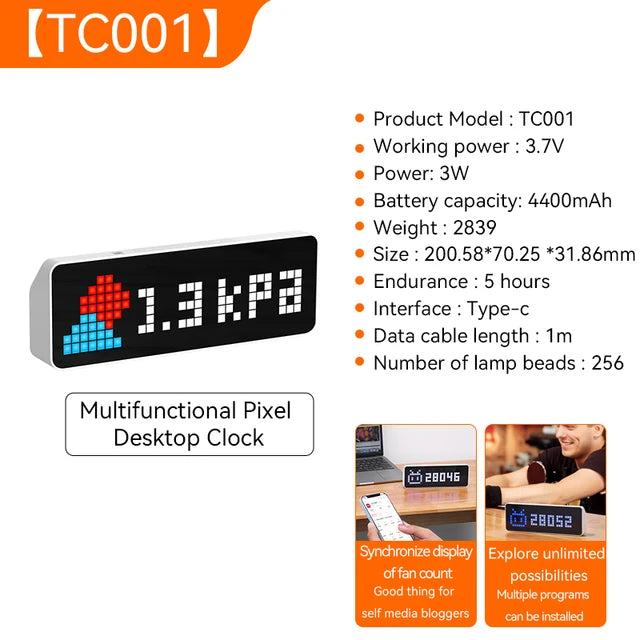 TC001 Pixel Display