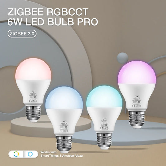 Zigbee 3.0 LED 6W E27 LED Light Bulb Pro